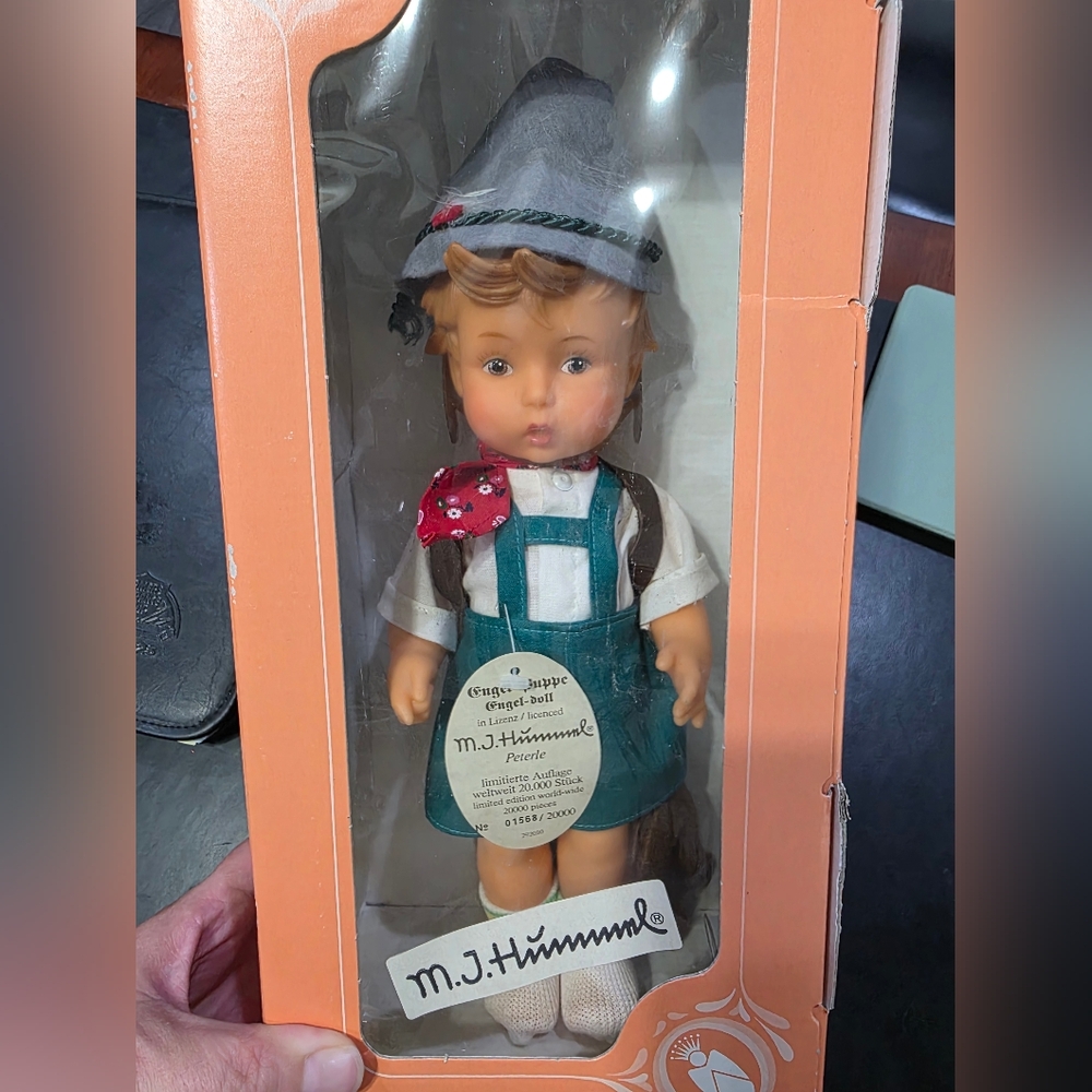 Vintage Doll in Traditional Outfit